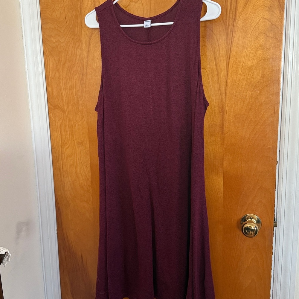 Old Navy Rich Burgundy Dress
